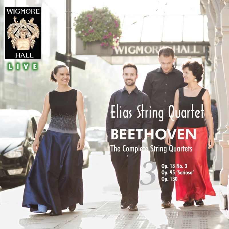 WHLIVE0086/2. BEETHOVEN String Quartets Nos 3, 11 & 13