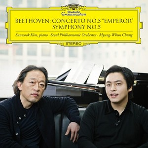 481 0312. BEETHOVEN Piano Concerto No 5. Symphony No 5. Sunwook Kim/Chung
