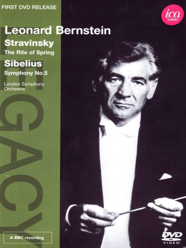 ICAD5082. SIBELIUS Symphony No 5 STRAVINSKY The Rite of Spring. Bernstein