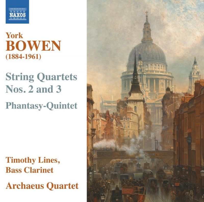 8 571366. BOWEN String Quartets Nos 2 & 3. Phantasy