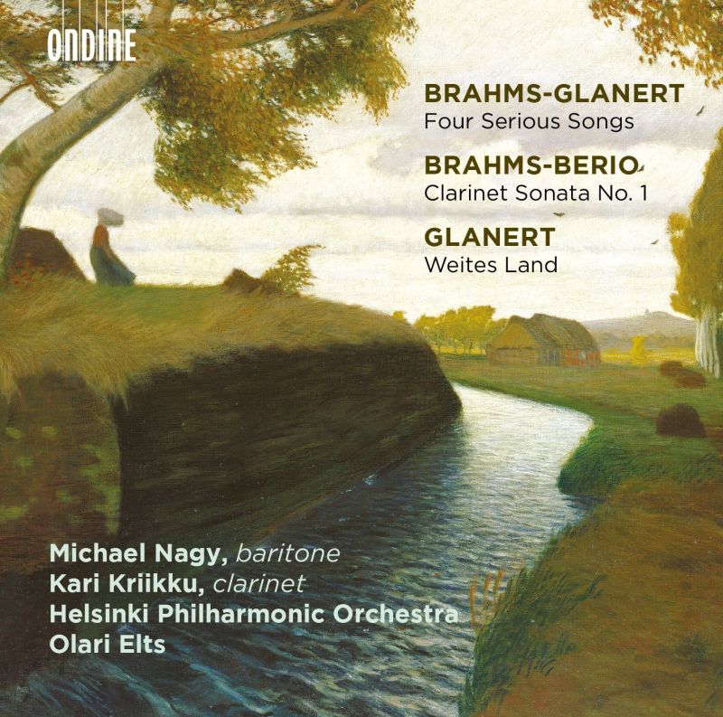 ODE1263-2. BRAHMS 4 Serious Songs. Clarinet Sonata No 1