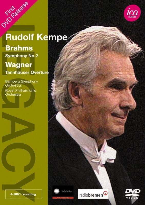 ICAD5119. BRAHMS Symphony No 2 WAGNER Tannhäuser Overture. Kempe