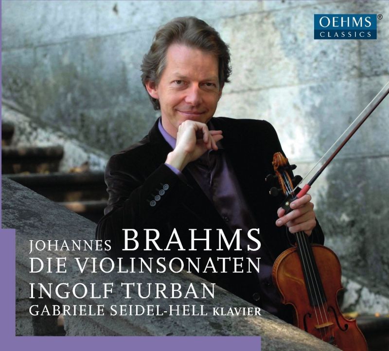 OC1867. BRAHMS Violin Sonatas Nos 1-3
