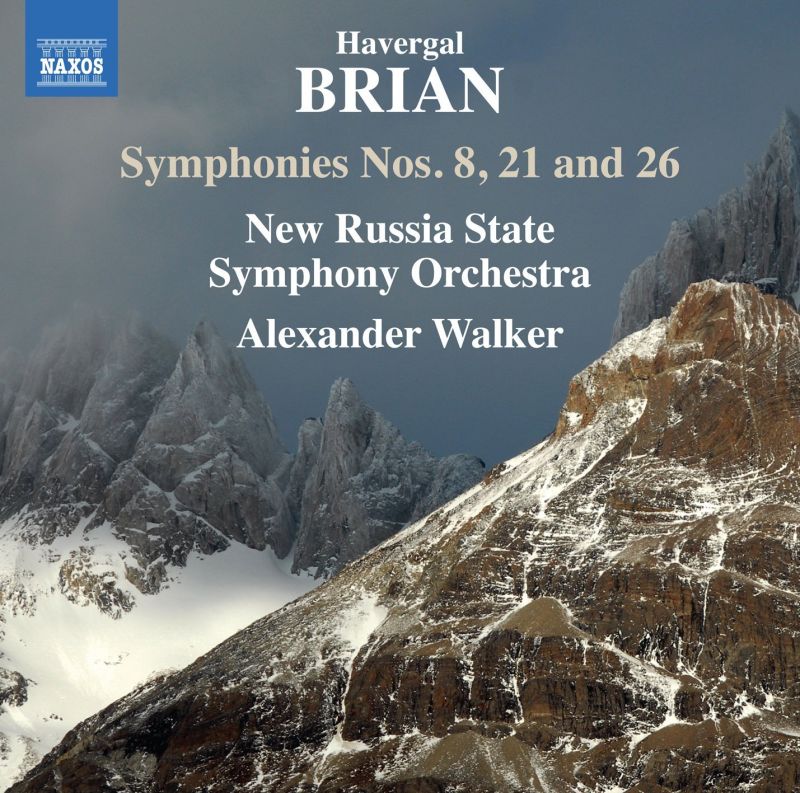 8 573752. BRIAN Symphonies – Nos 8, 21 & 26 