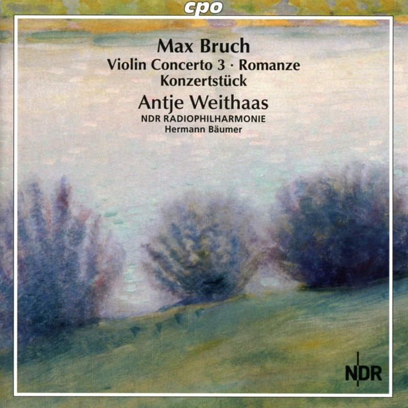CPO777 847-2. BRUCH Violin Concerto