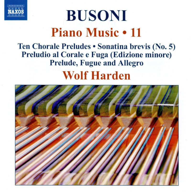 8 573982. BUSONI Piano Music Vol 11 (Harden)