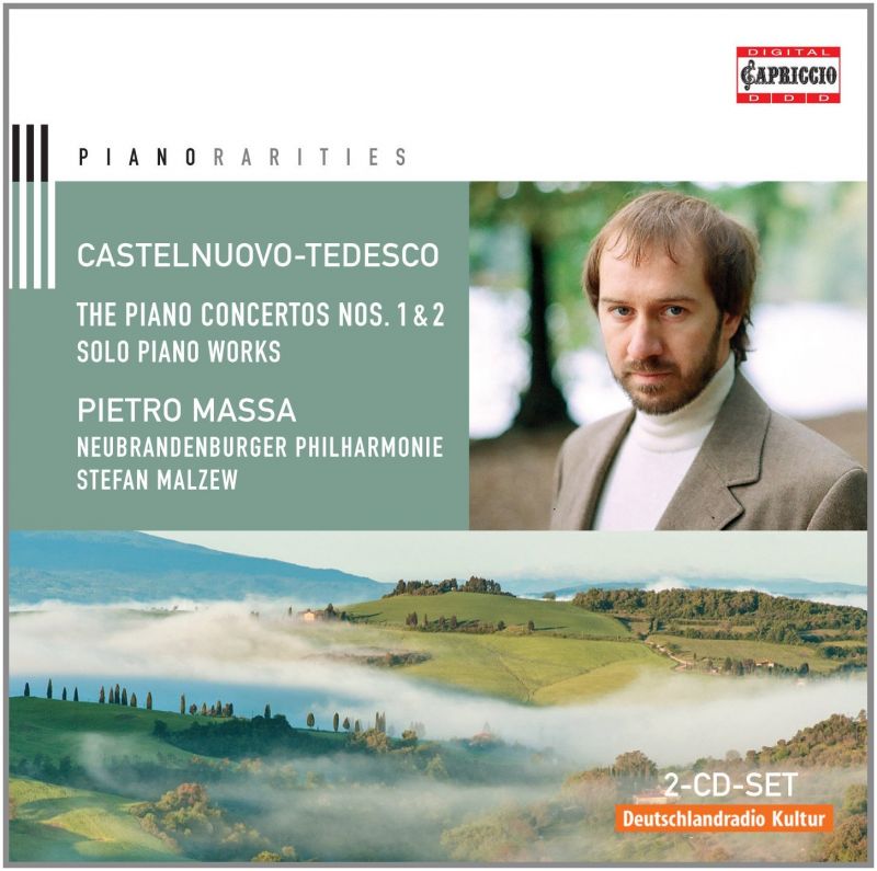 C5156 CASTELNUOVO-TEDESCO Piano Concertos Nos 1 & 2. Solo Piano Works Pietro Massa