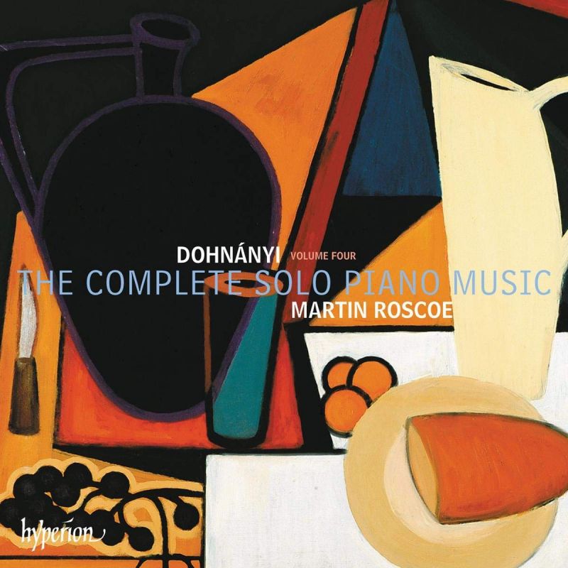 CDA68054. DOHNÁNYI Complete Solo Piano Music Vol 4 (Roscoe)
