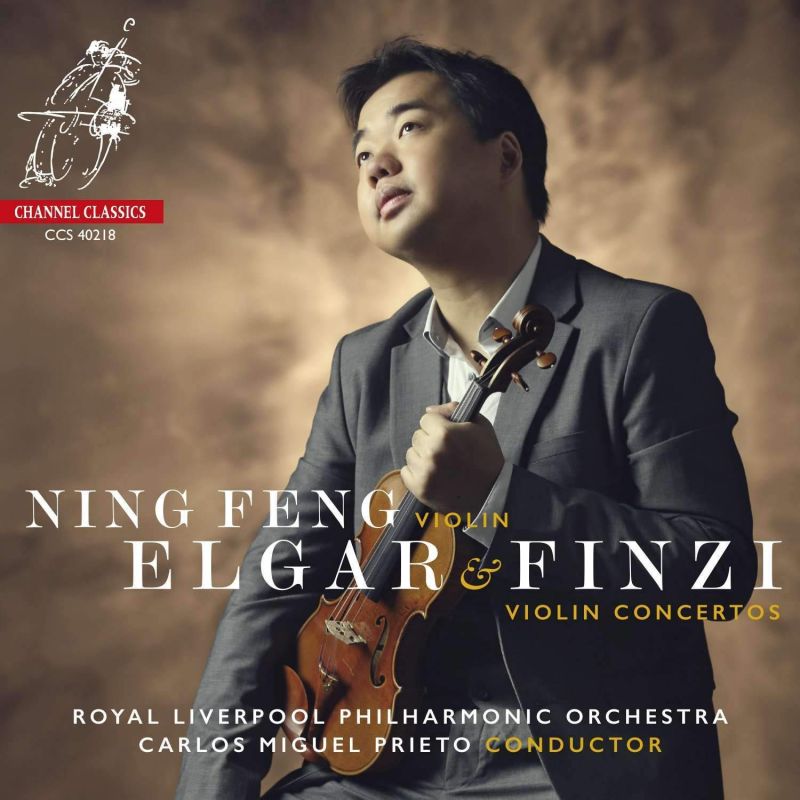 CCS40218. ELGAR; FINZI Violin Concertos (Ning Feng)