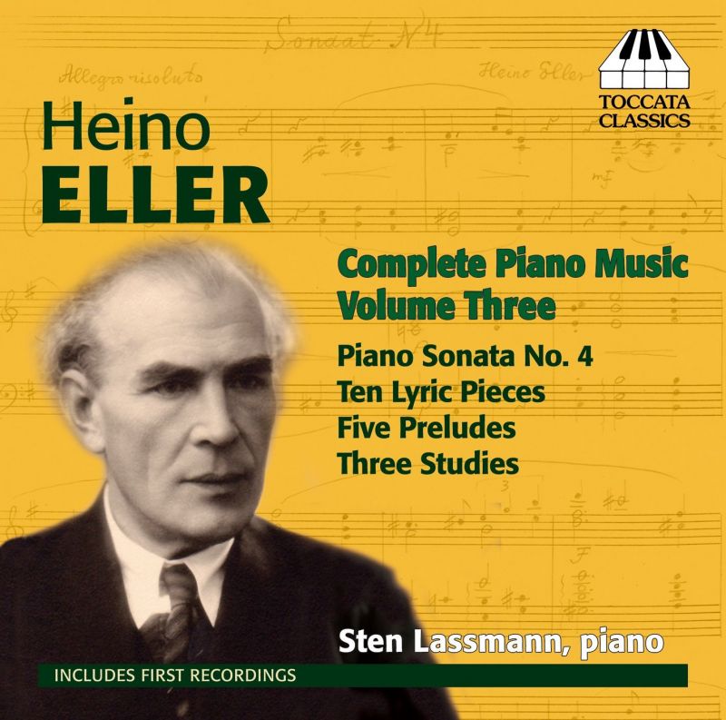 TOCC0161 ELLER 10 Lyric Pieces. Piano Sonata No 4 Sten Lassmann