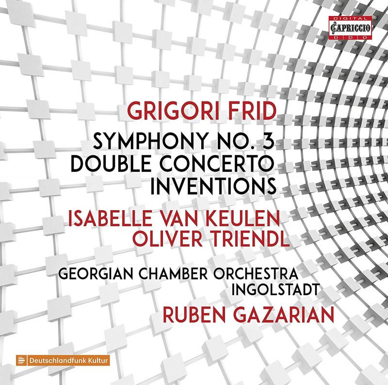 Review of FRID Symphony No 3. Concerto for Viola, Piano and Orchestra