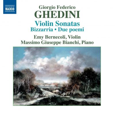 8 572828 GHEDINI Complete Music for Violin and Piano
