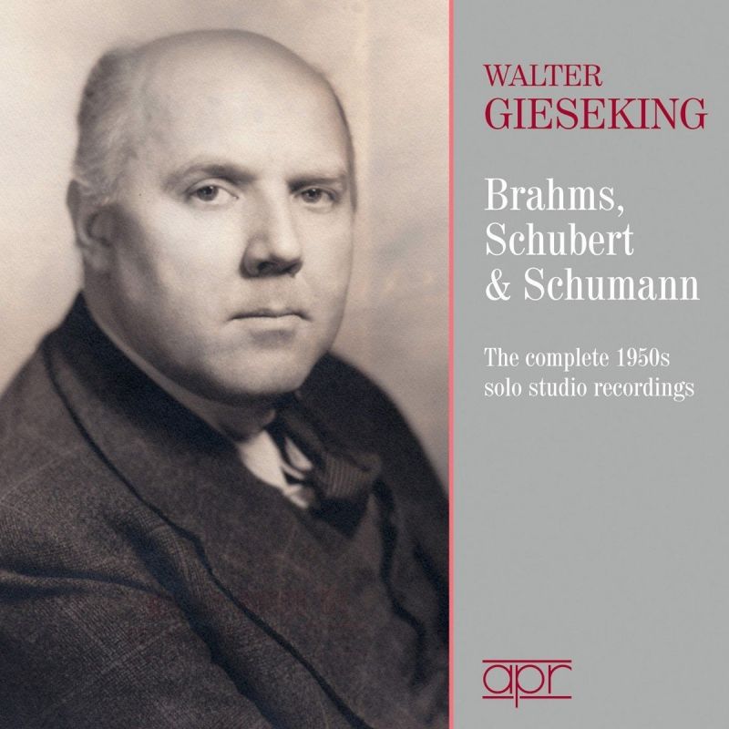 APR7402. Walter Gieseking: The Complete 1950s Solo Studio Recordings