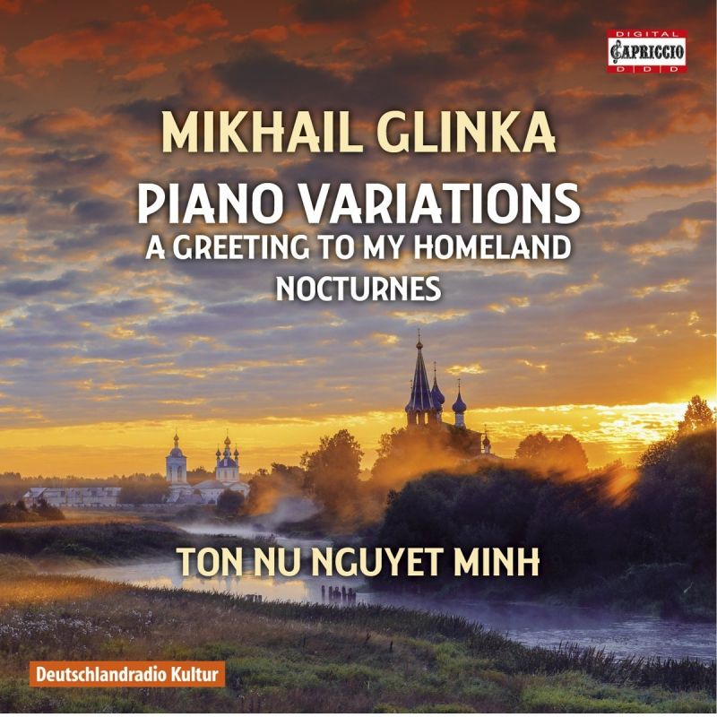 C5285. GLINKA Piano Variations. Nocturnes. A Greeting to my Homeland
