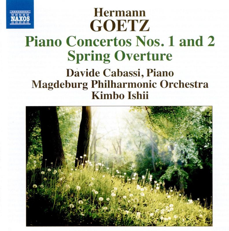 8 573327. GOETZ Piano Concertos Nos 1 & 2