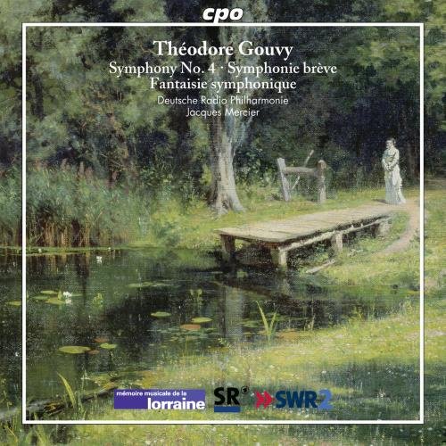 CPO777 382-2. GOUVY Symphony No 4. Jacques Mercier