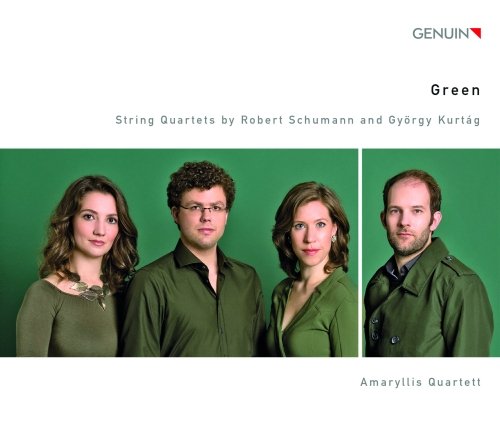 Review of Green: String Quartets by Schumann and Kurtág