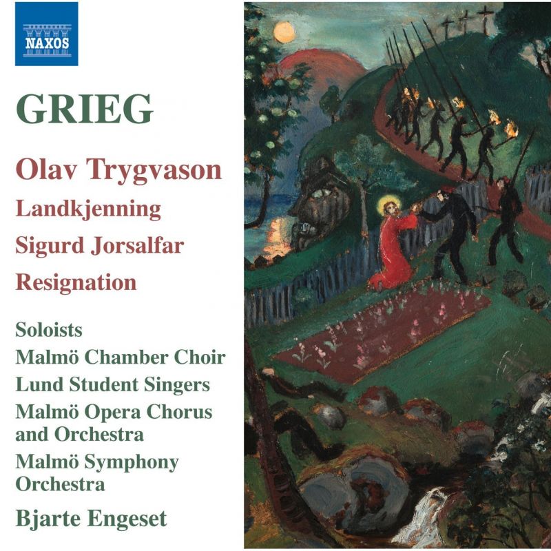 Review of GRIEG Scenes from Olav Trygcason. 2 Choruses from Sigurd Jorsalfar