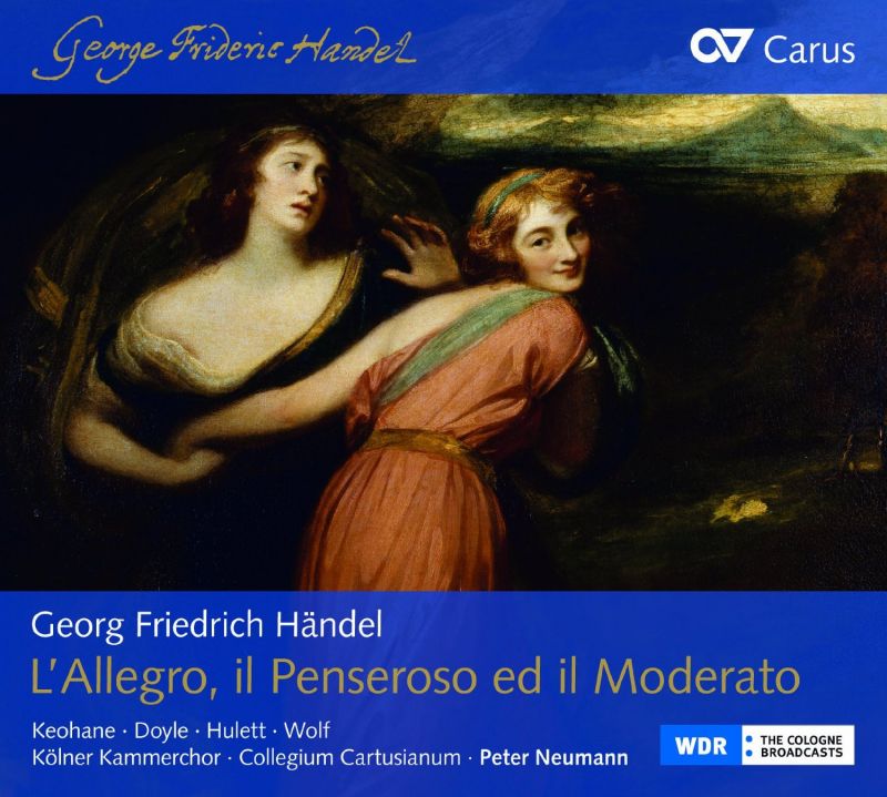 CARUS83 395. HANDEL L’Allegro, il Penseroso ed il Moderato, HWV55.