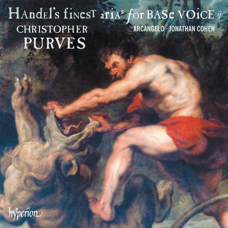 CDA68152. HANDEL Finest Arias for Bass Voice (Christopher Purves)