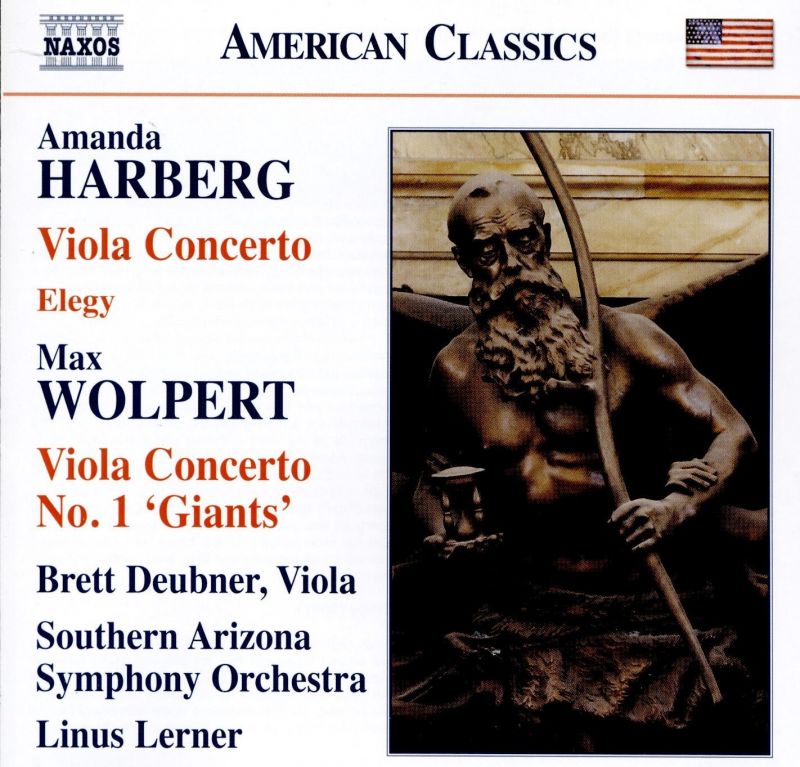 Review of HARBERG; WOLPERT Viola Concertos