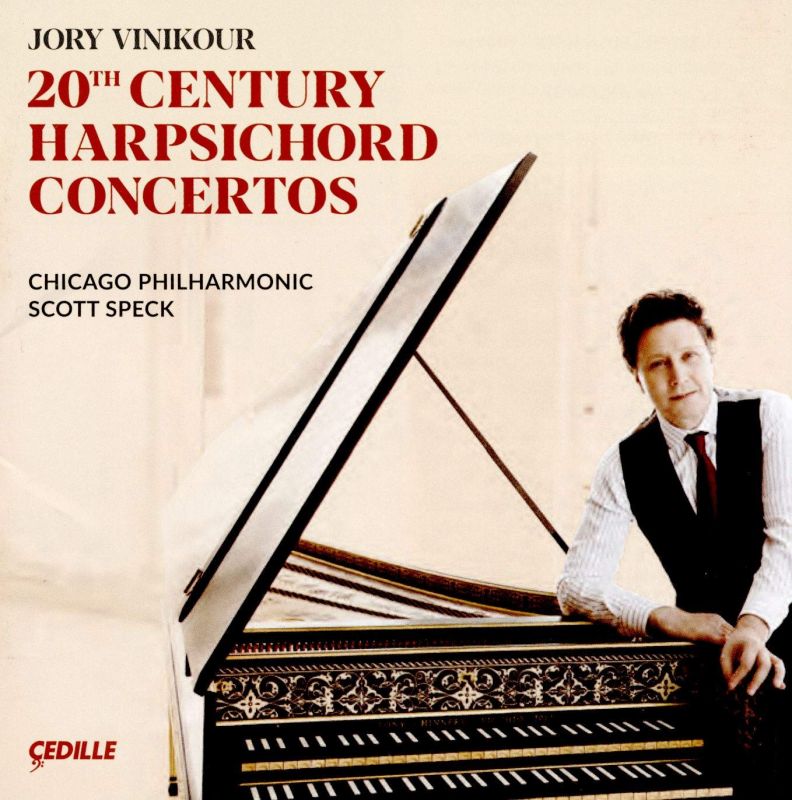 CDR90000188. 20th Century Harpsichord Concertos (Vinikour)