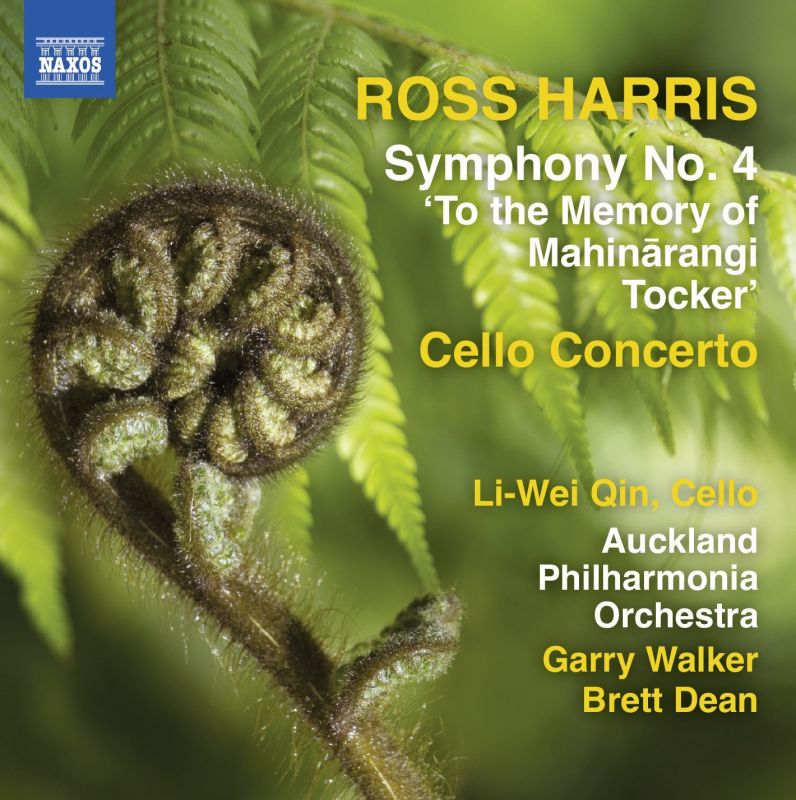 Review of R HARRIS Symphony No 4. Cello Concerto