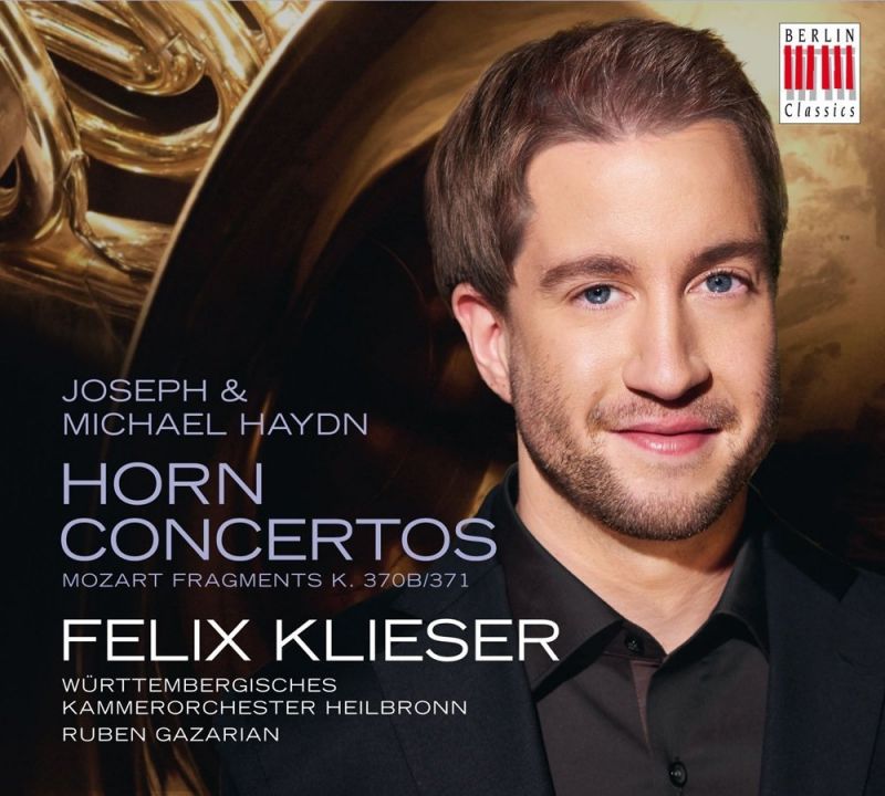 Review of W & J HAYDN; MOZART Horn Concertos