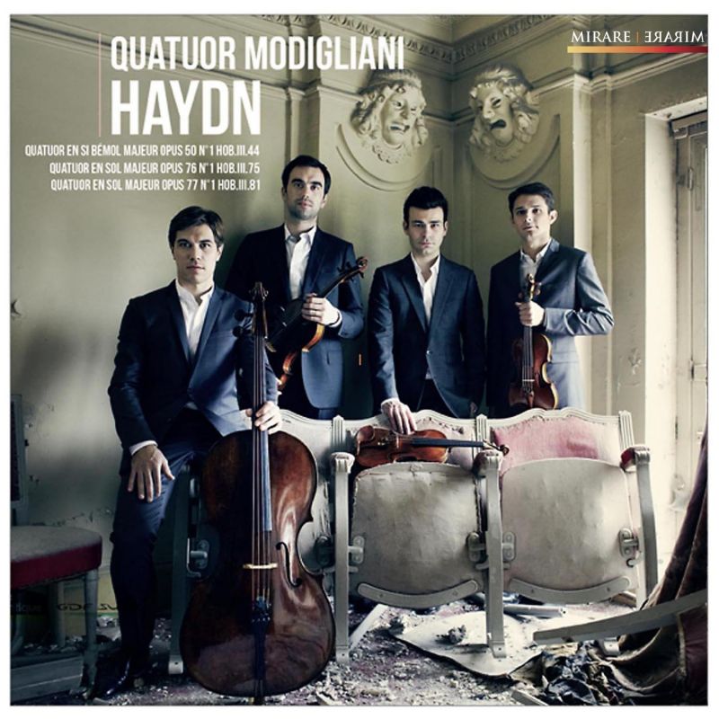 Review of HAYDN String Quartets Opp 76 No 1; 50 No 1 & 77 No 1