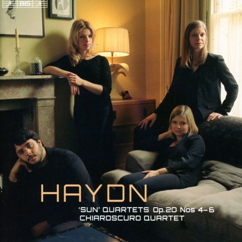 BIS2168. HAYDN String Quartets Op 20 Nos 4-6