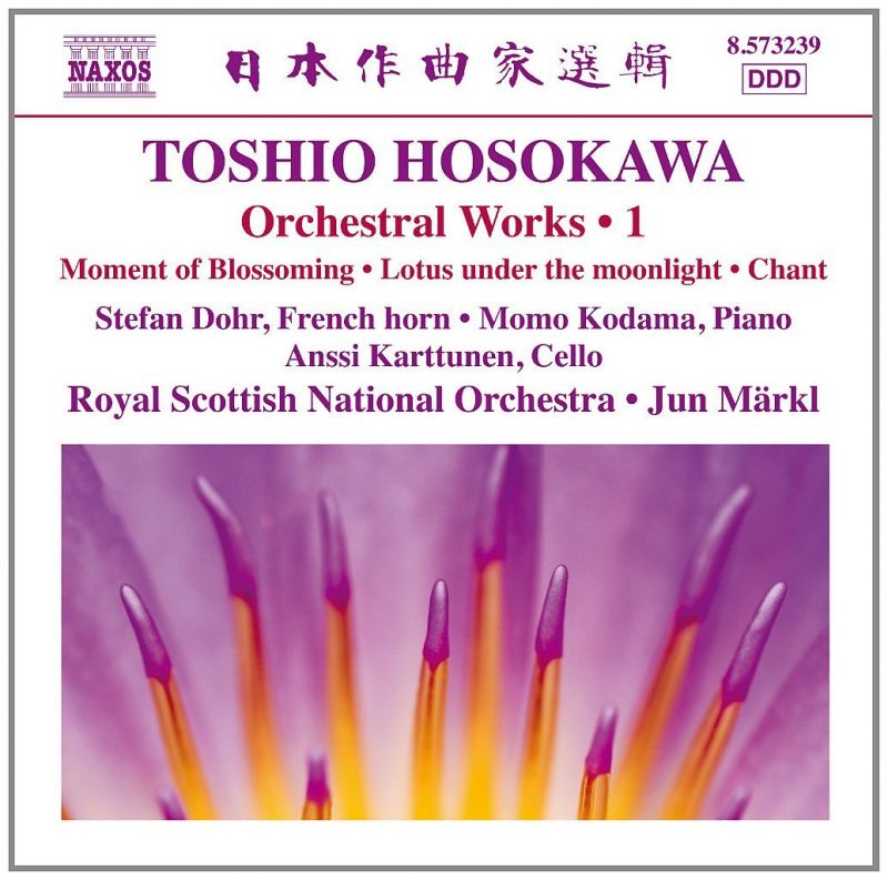 Review of HOSOKAWA Horn Concerto. Piano Concerto. Chant