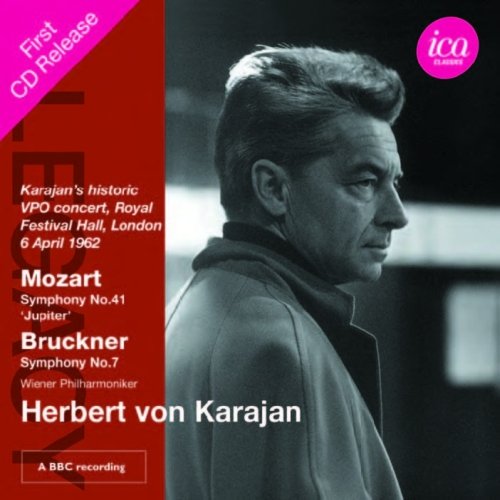 ICAC5102. MOZART Symphony No 41 BRUCKNER Symphony No 7. Karajan