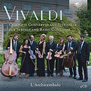 95835. VIVALDI Complete Concertos and Sinfonias for Strings and Basso continuo 