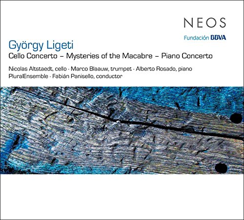 NEOS11013. LIGETI Piano Concerto. Cello Concerto