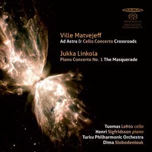 Review of LINKOLA Piano Concerto No 1 MATVEJEFF Cello Concerto. Ad Astra