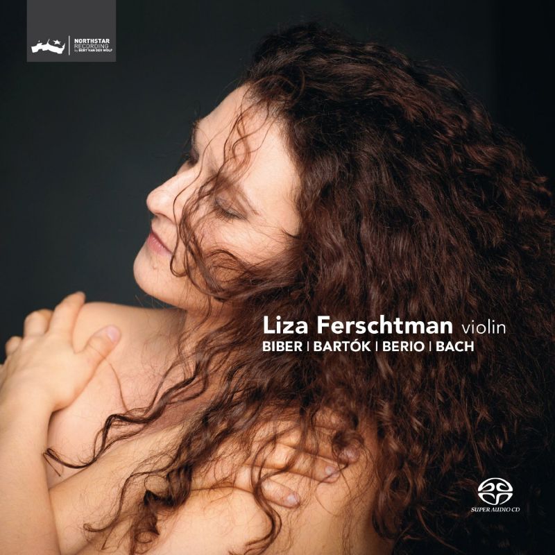 CC72635. Liza Ferschtman plays Biber, Bartók, Berio & Bach