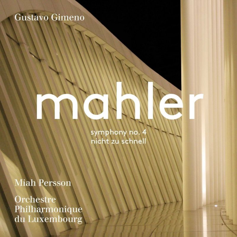 PTC5186 651. MAHLER Symphony No 4 (Gimeno)