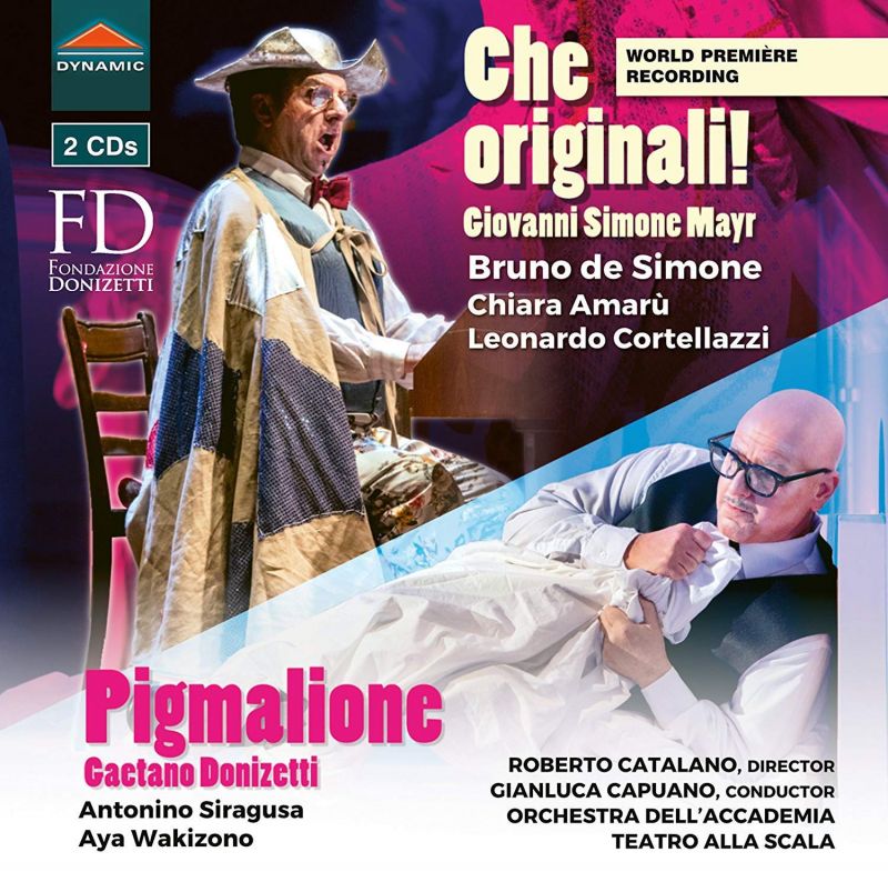 Review of MAYR Che originali! DONIZETTI Pigmalione (Capuano)