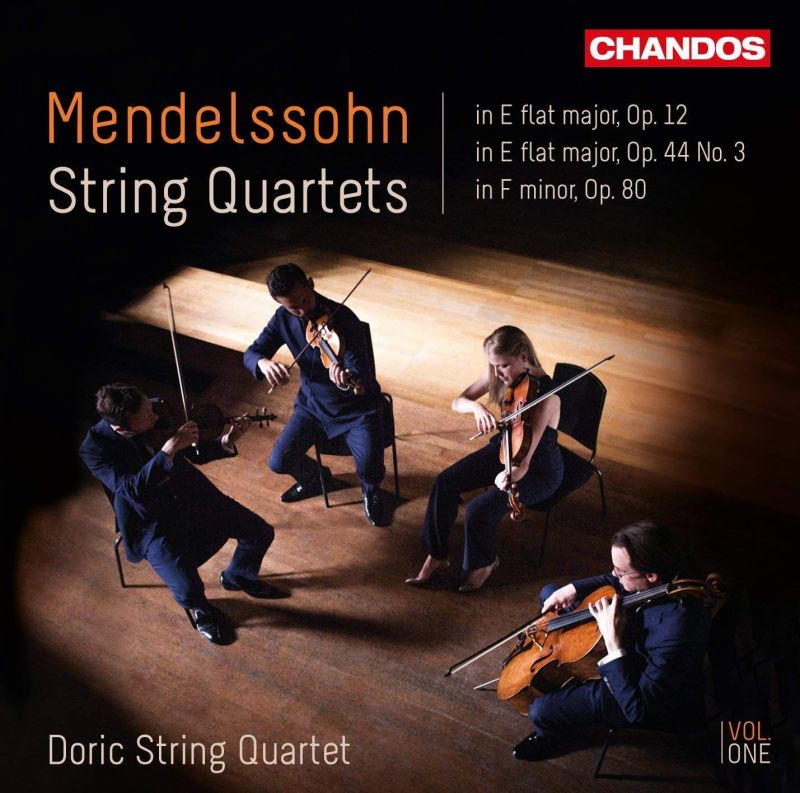 CHAN20122(2). MENDELSSOHN String Quartets Vol 1 (Doric Quartet)