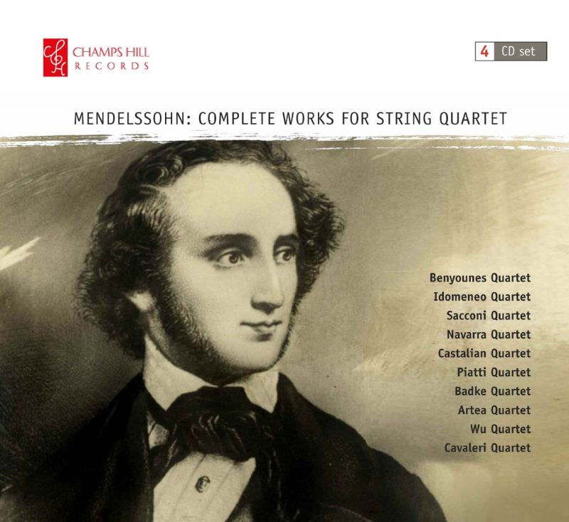 CHRCD085. MENDELSSOHN Complete Works for String Quartet