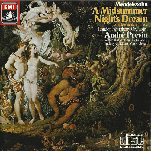 Mendelssohn A Midsummer Night's Dream (incidental music)