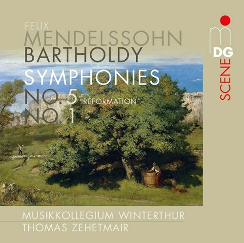 MDG901 1814-6. MENDELSSOHN Symphonies Nos 1 & 5