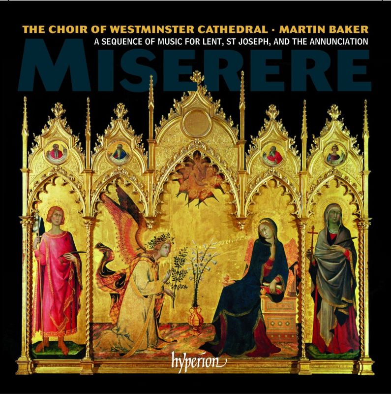 Review of Miserere: Music for Lent, St Joseph and the Annunciation