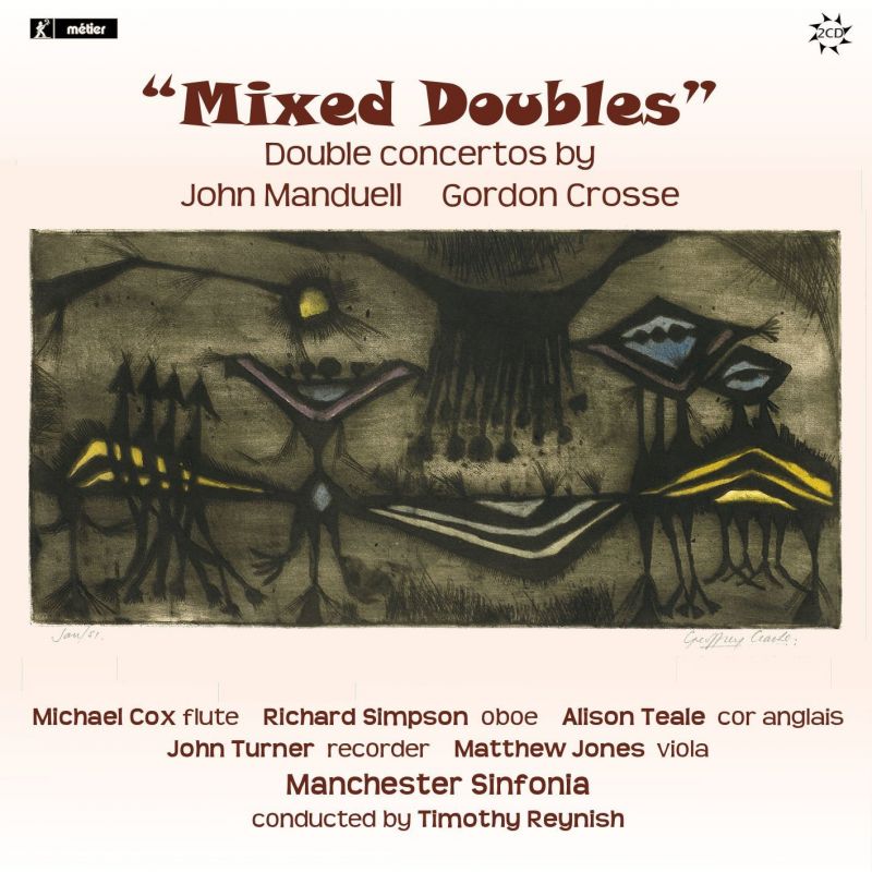 Review of Mixed Doubles: Double Concertos by Manduell and Crosse