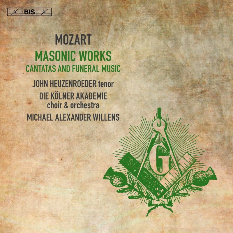 BIS2294. MOZART Masonic Works – Cantatas and Funeral Music