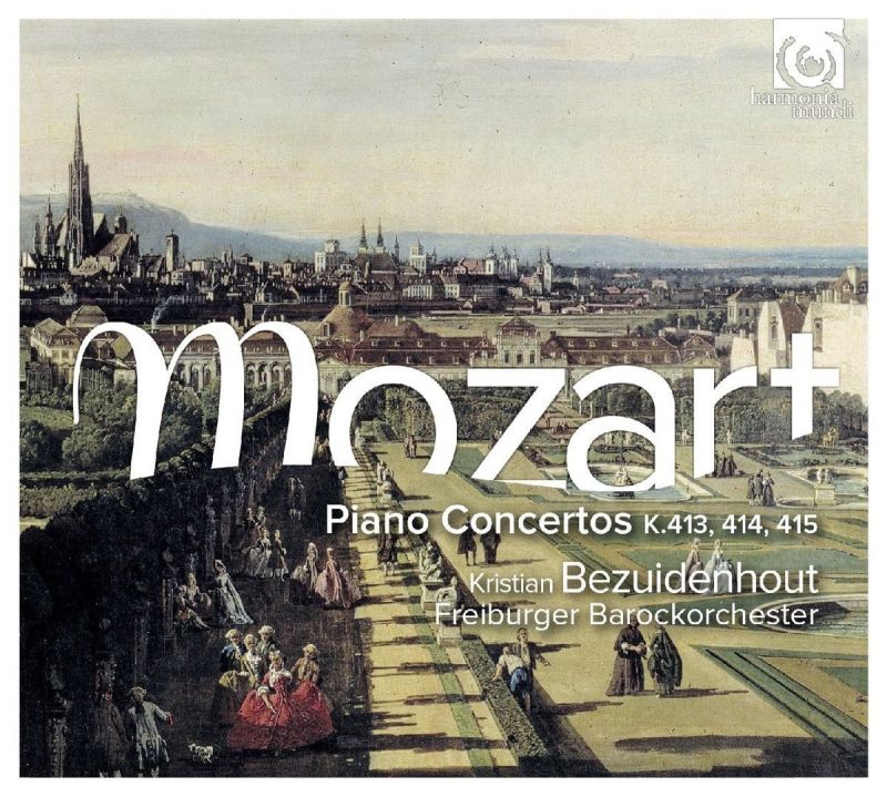 HMC90 2218. MOZART Piano Concertos K413-15