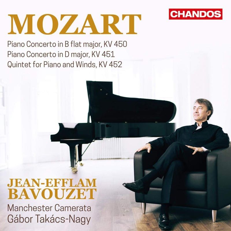 CHAN20035. MOZART Piano Concertos Nos 15 & 16 (Bavouzet)
