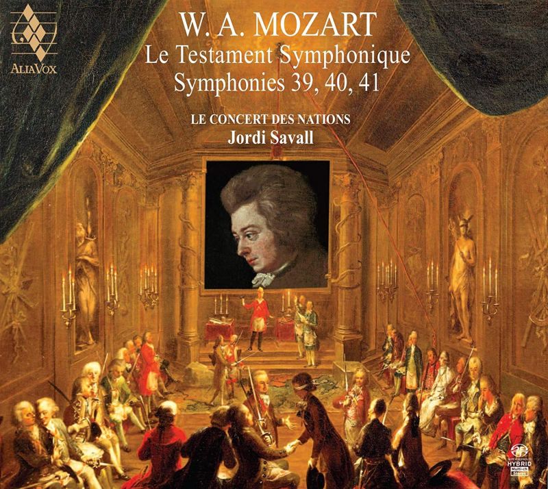 AVSA9934. MOZART Symphonies Nos 39-41 (Savall)