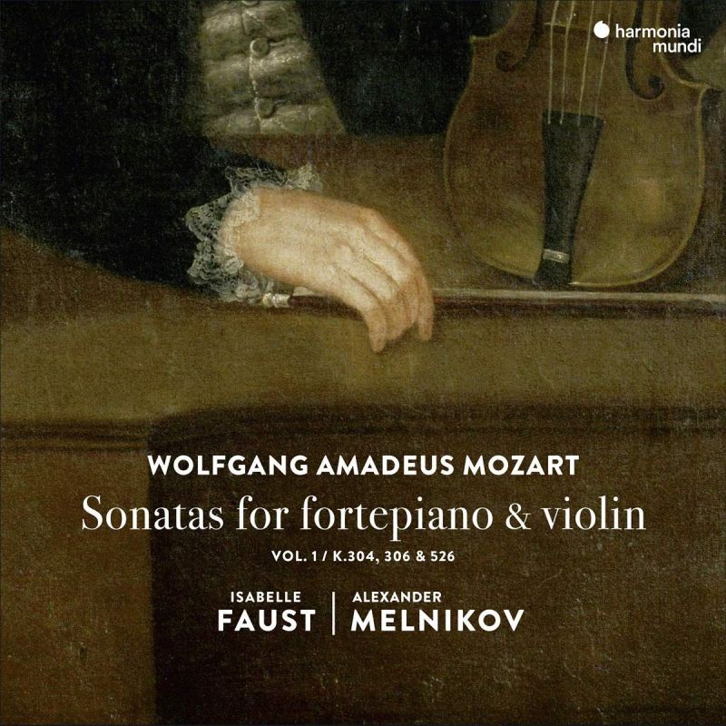 HMM90 2360. MOZART Sonatas for Fortepiano & Violin, Vol 1 (Faust & Melnikov)