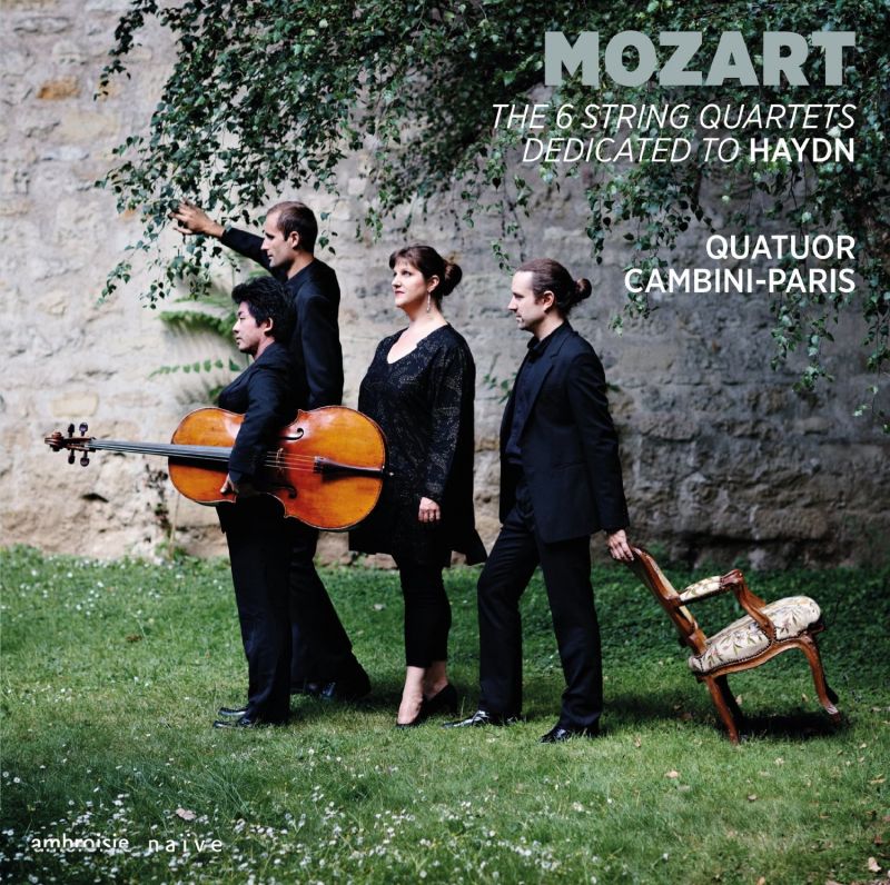 Review of MOZART 6 String Quartets Dedicated to Haydn